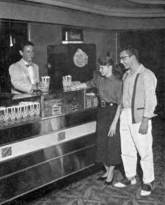 Mesa Theatre Concession 1950s
